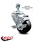 Service Caster 3 Inch Hard Rubber Wheel Swivel 1/2 Inch Threaded Stem Caster with Brake SCC SCC-TS20S314-HRS-TLB-121315 - alternate 4